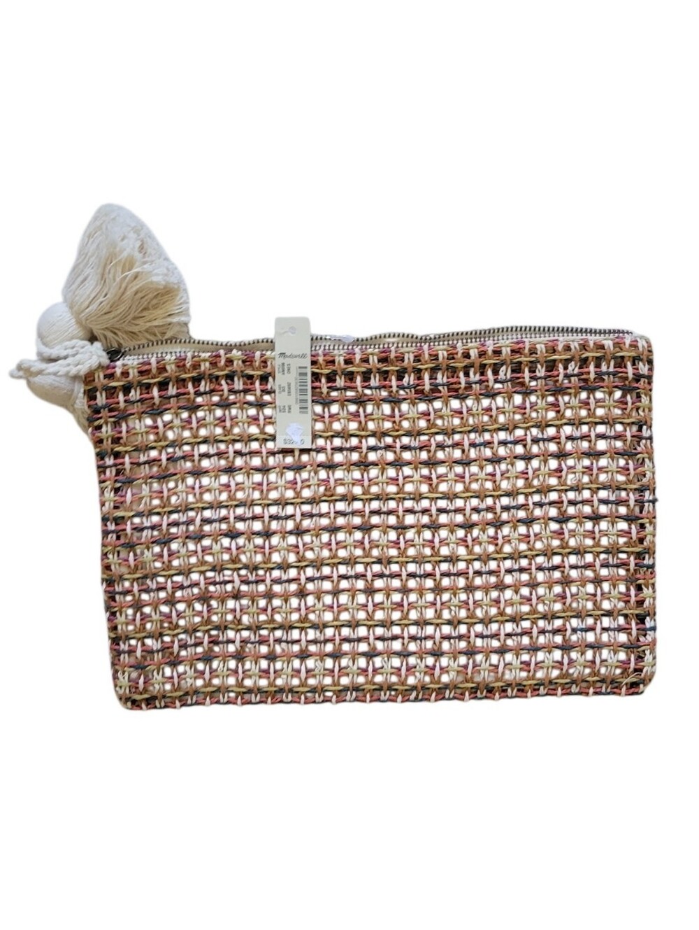 MADEWELL NWT Woven Toiletry Bag
